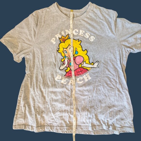 Princess Peach Super Mario Tee – XL – Mad Engine – Cute + Nerdy Energy - Picture 4 of 4